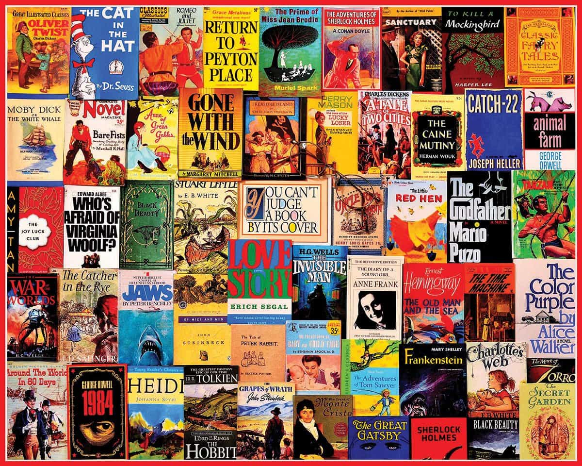 Great Books (1157pz) - 300 Piece Jigsaw Puzzle