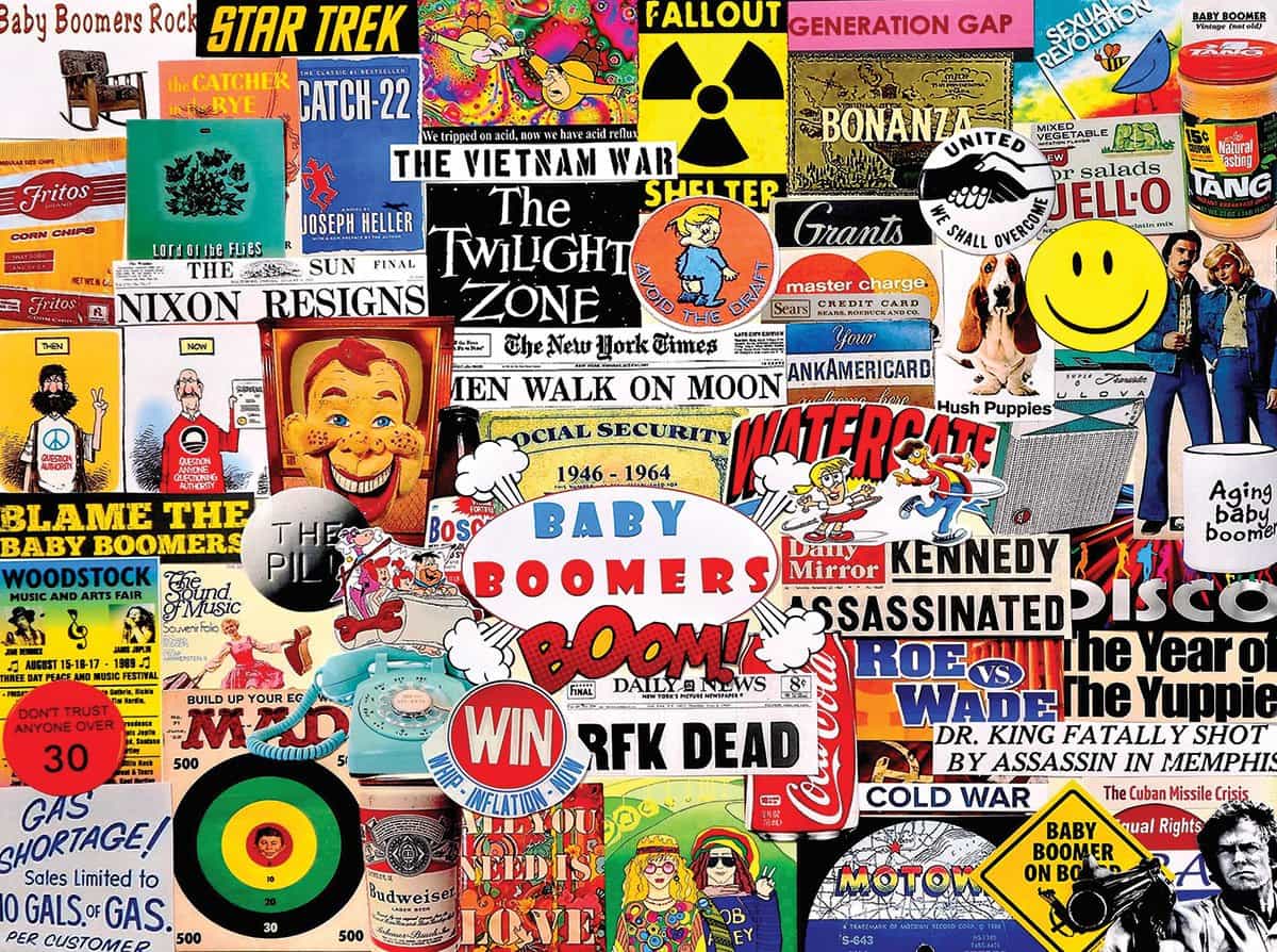 Baby Boomers (1460pz) - 1000 Pieces