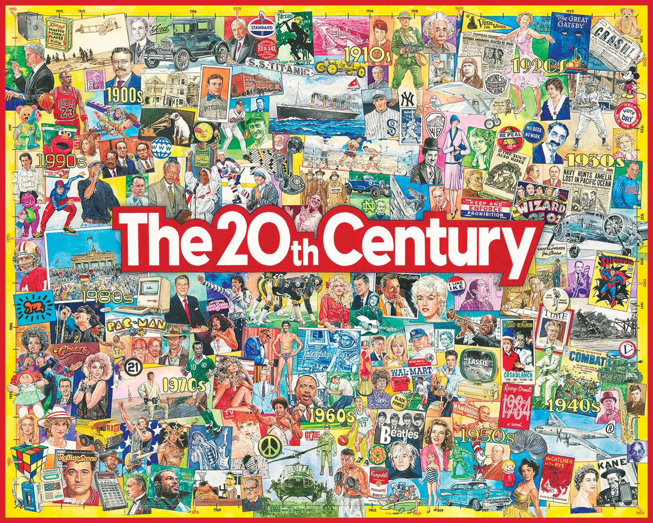The 20th Century (1614pz) - 1000 Pieces