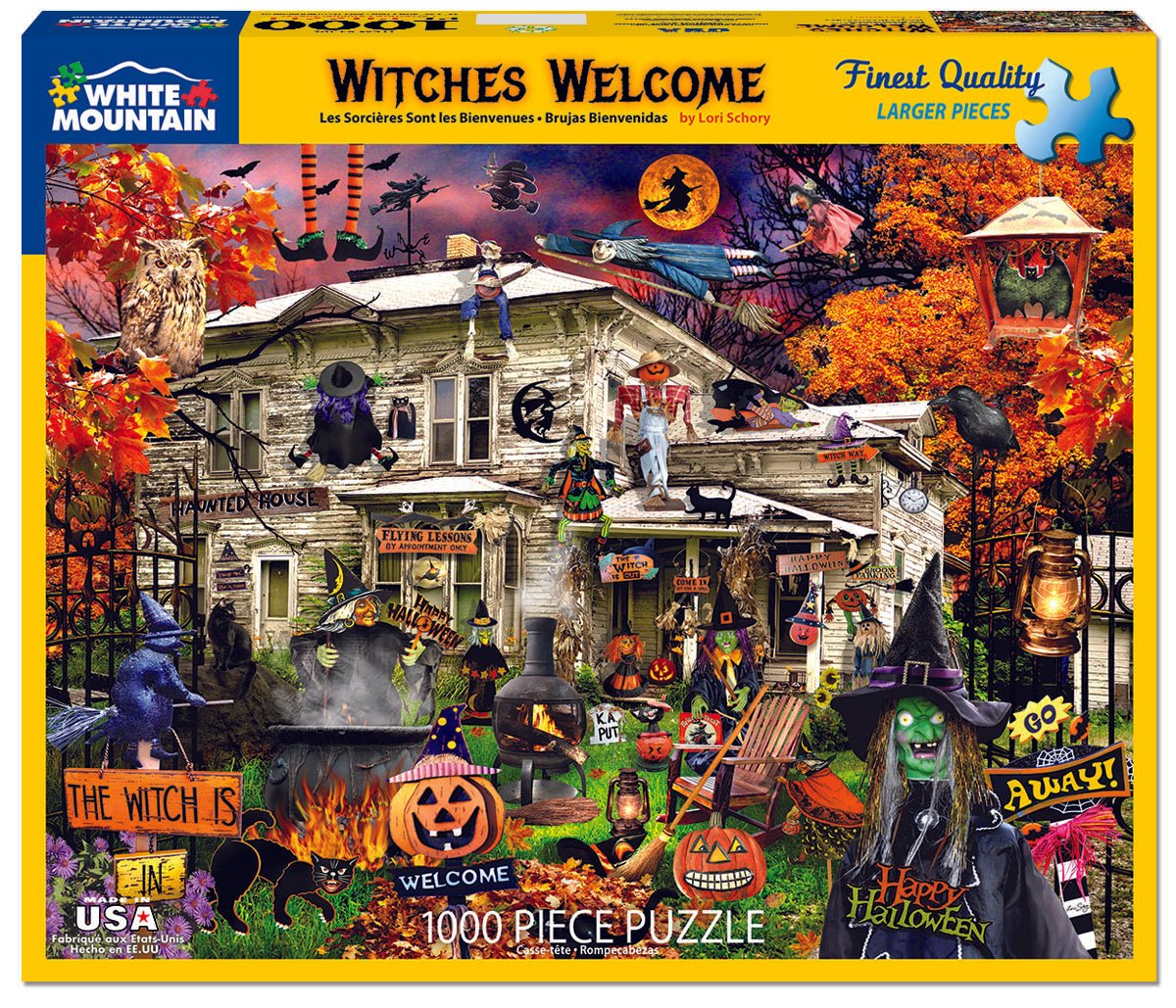 Witches Welcome (1705pz) - 1000 Piece Jigsaw Puzzle
