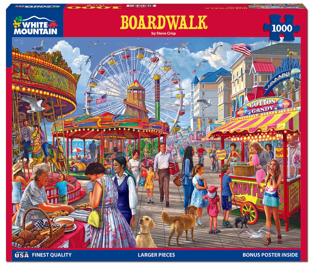 Boardwalk (1814pz) - 1000 Piece Jigsaws Puzzle