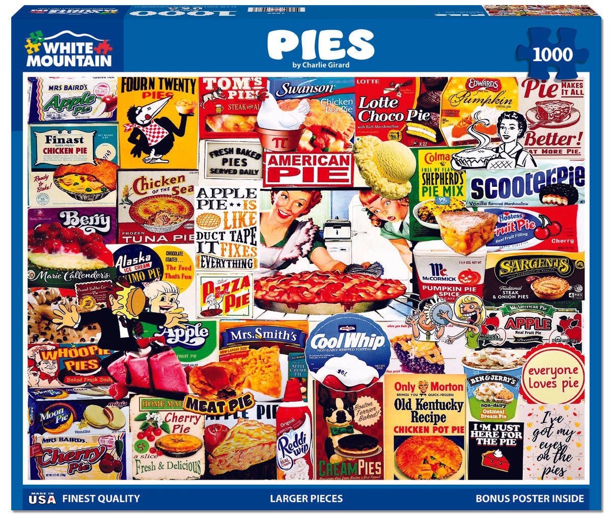 Pies (1887pz) - 1000 Piece Jigsaw Puzzle
