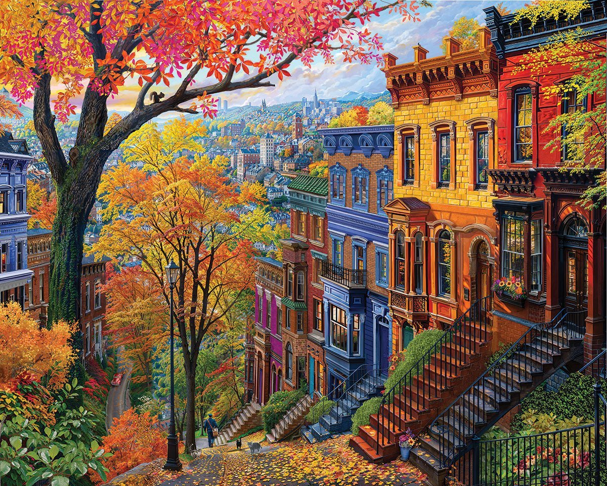 Set of 4: Seasons in the City Bundle 1000 piece