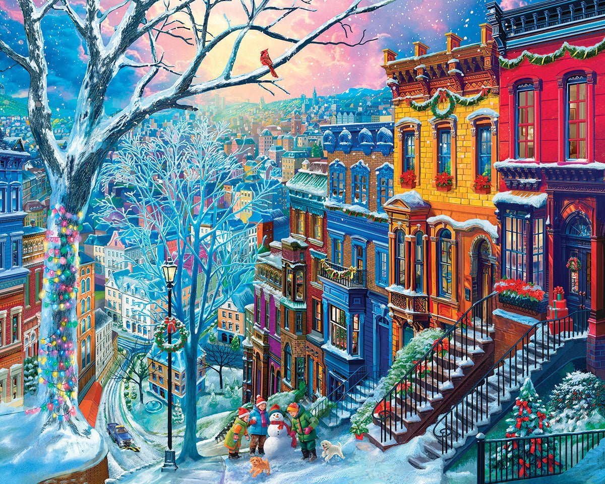 Set of 4: Seasons in the City Bundle 1000 piece