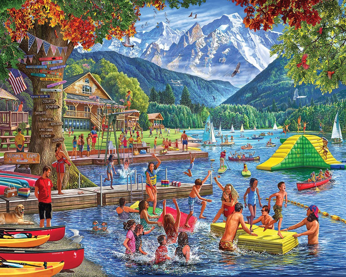 Set of 5: Summer Fun Bundle 1000 piece