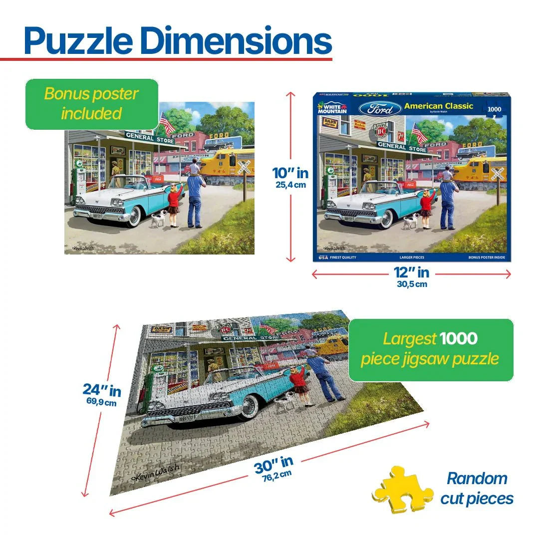 American Classics (1352pz) - 1000 Piece Jigsaw Puzzle