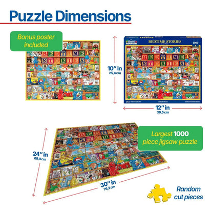 Bedtime Stories (2151pz) - 1000 Piece Jigsaw Puzzle