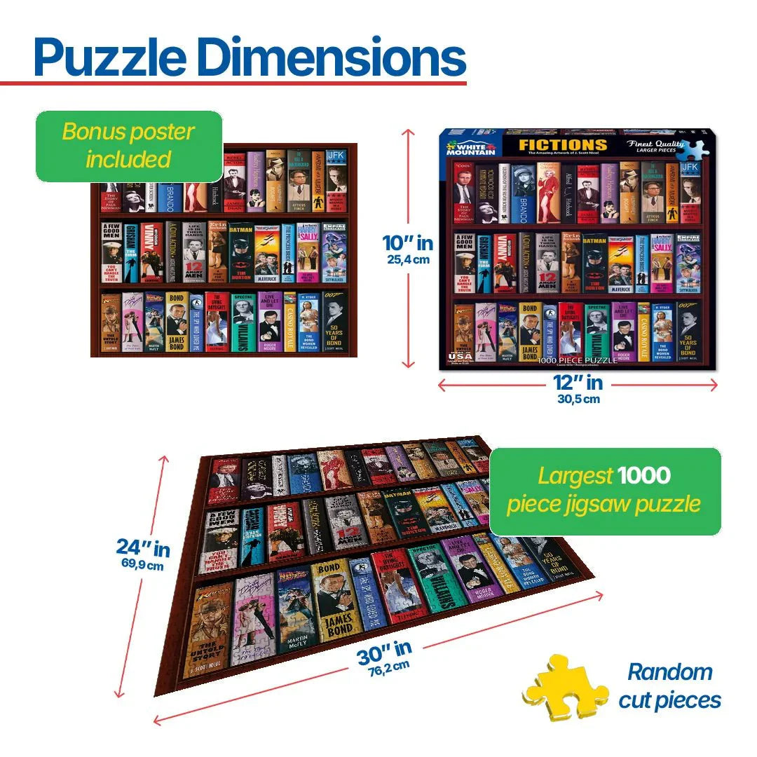 Fictions (1252pz) - 1000 Piece Jigsaw Puzzle