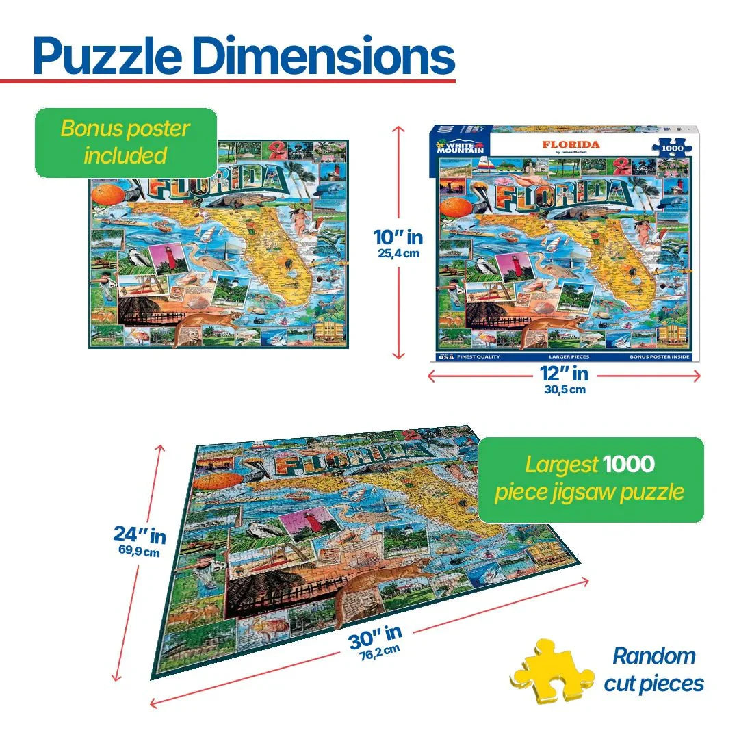 Florida (233pz) - 1000 Piece Jigsaw Puzzle