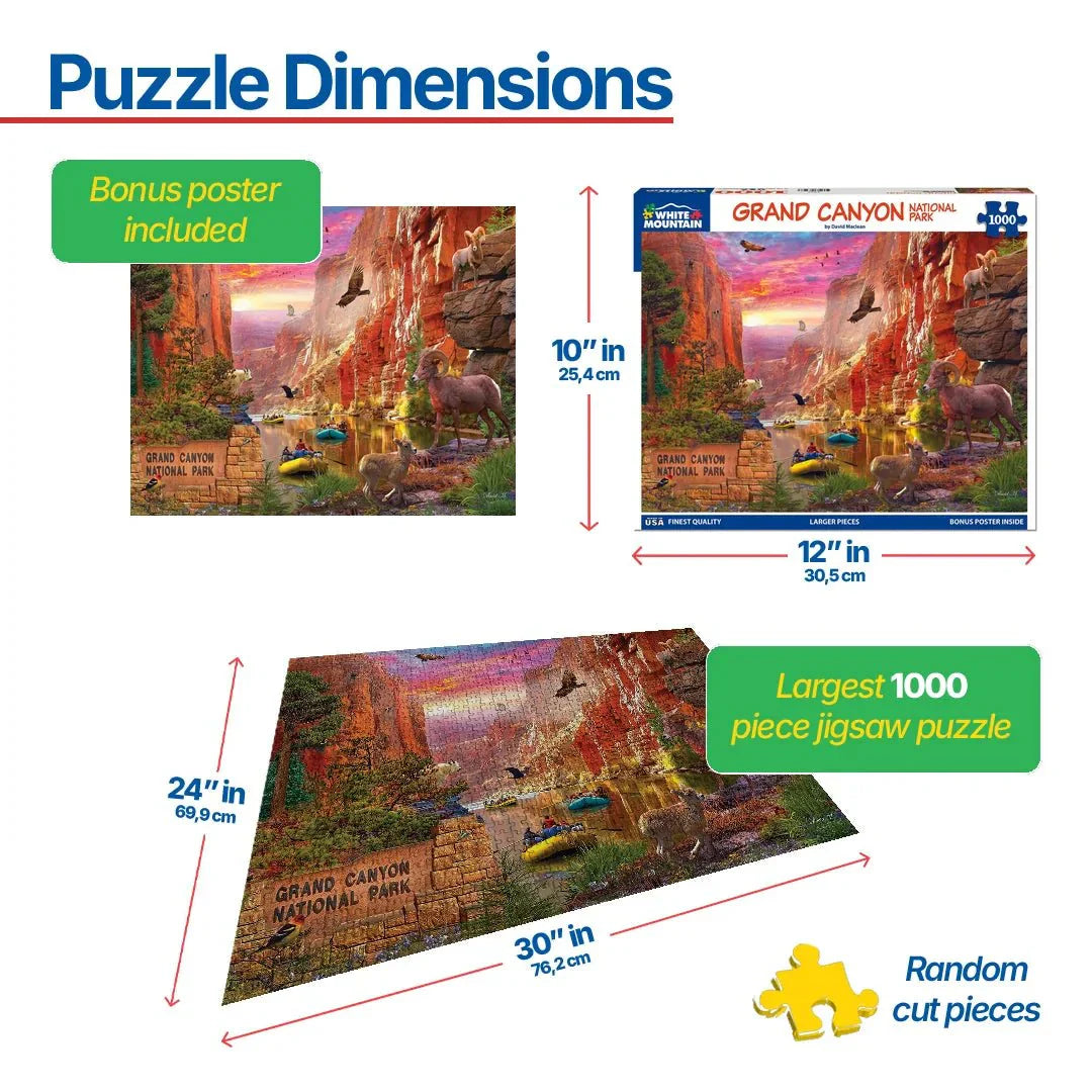 Grand Canyon (1786pz) - 1000 Piece Jigsaw Puzzle