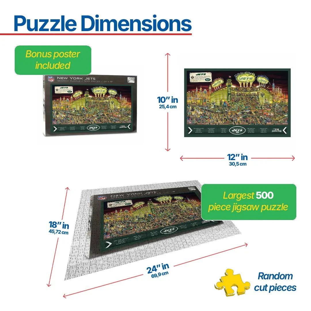 New York Jets (9029601) - 500 Pieces