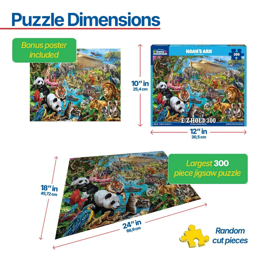 Noah’s Ark (2004pz) - 300 Piece Jigsaw Puzzle