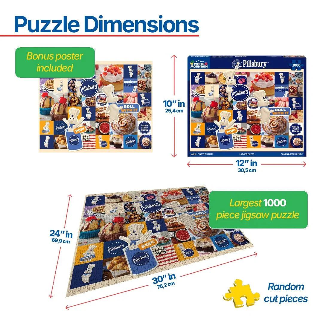 Pillsbury (2050pz) - 1000 Piece Jigsaw Puzzle