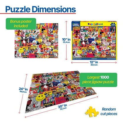 Pop Culture (1148pz) - 1000 Pieces