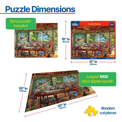 Puzzler’s Paradise (2093pz) - 1000 Piece Jigsaw Puzzle