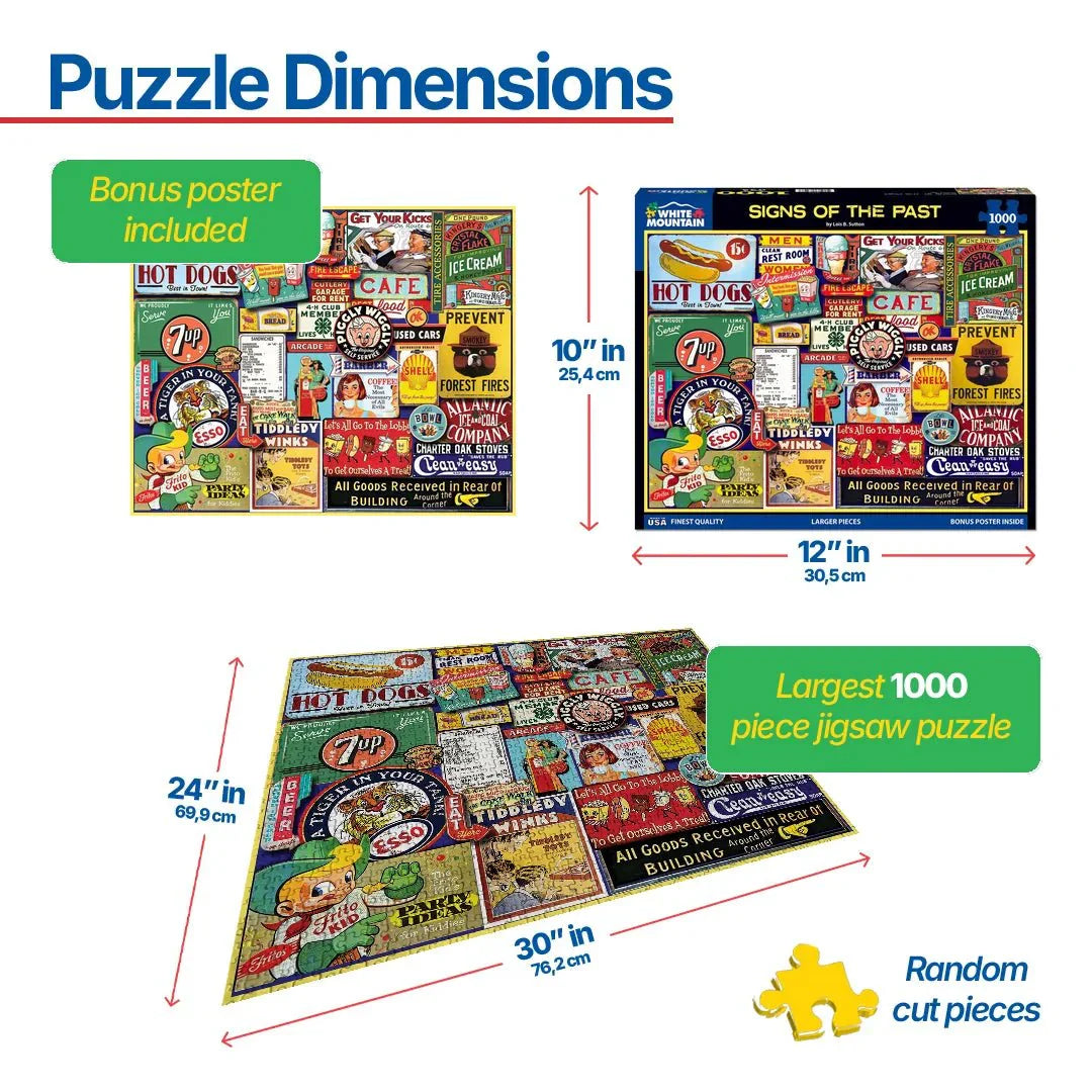 Signs Of The Past (2022pz) - 1000 Piece Jigsaw Puzzle