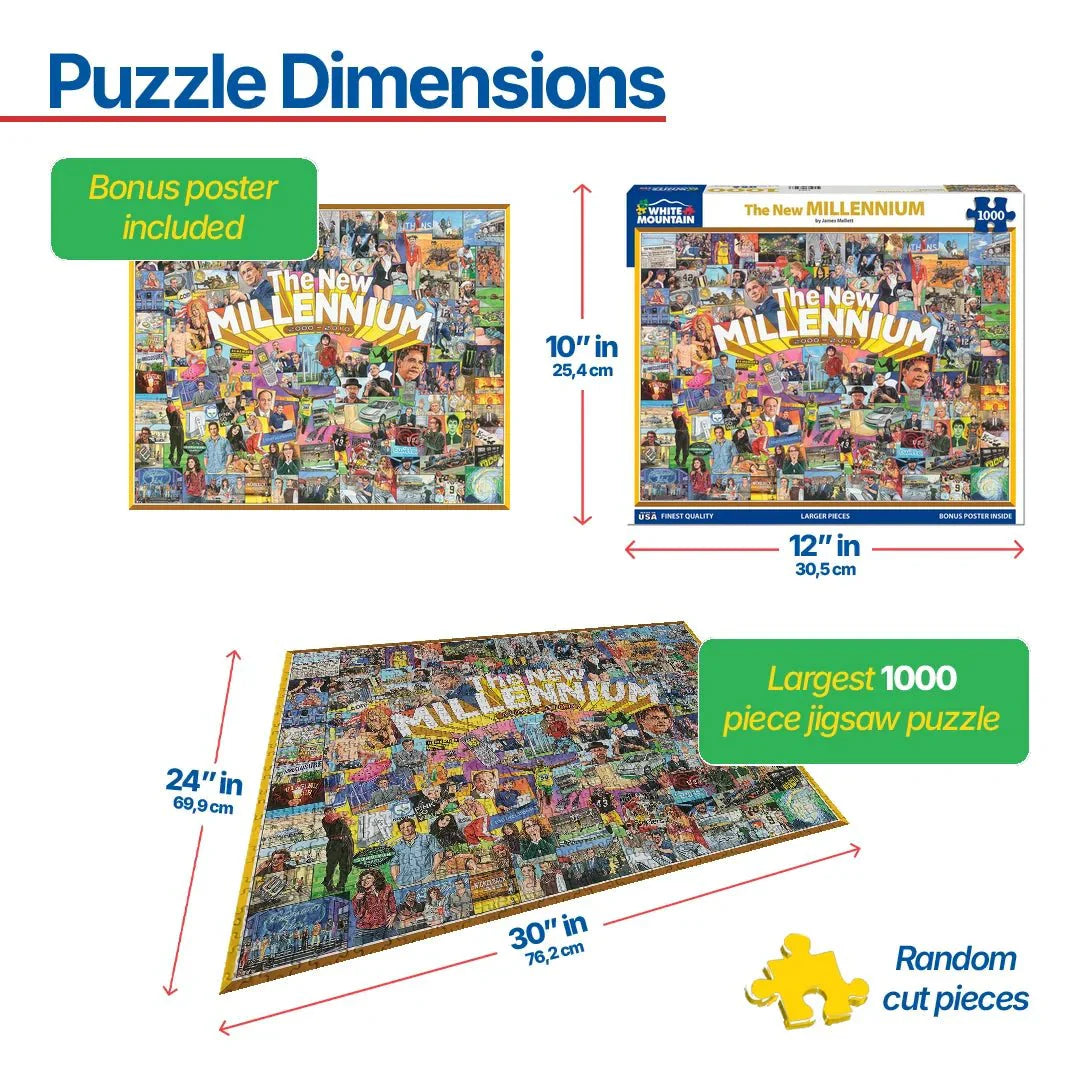 The New Millennium (1404pz) - 1000 Piece Jigsaw Puzzle