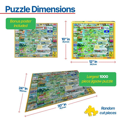 Vermont (655pz) - 1000 Piece Jigsaw Puzzle